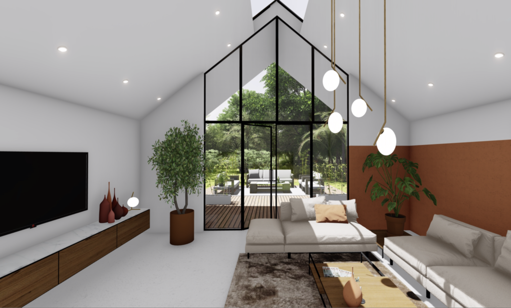 Interieur 3D visualisatie - De Bonte Hont